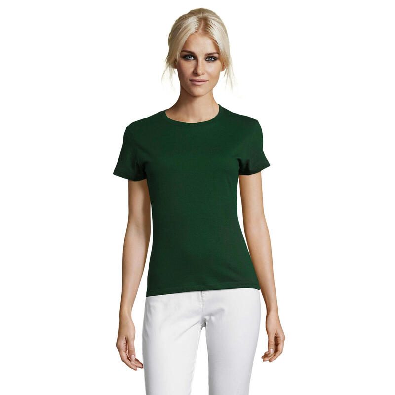 Tshirt REGENT Femme (Vert Bouteille)