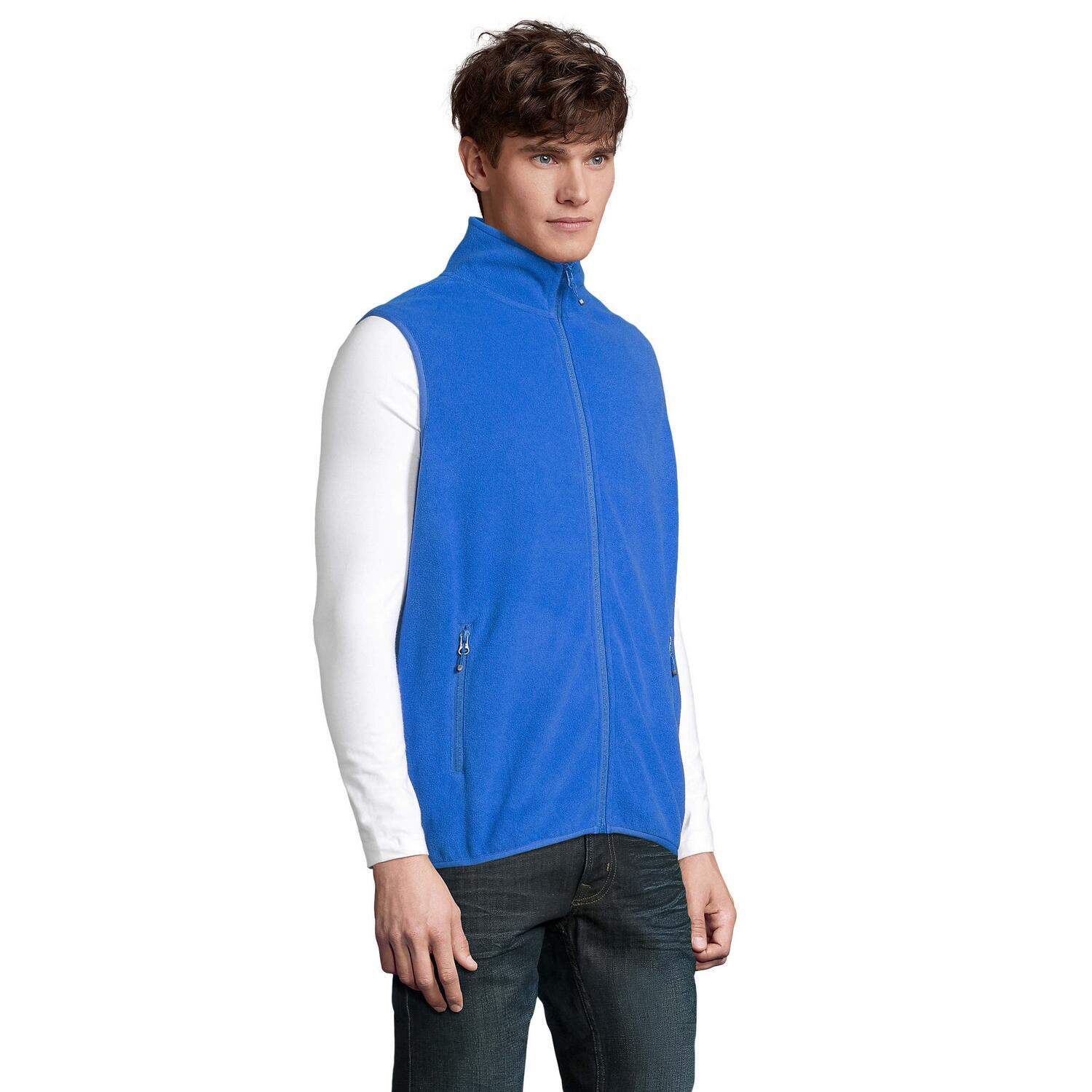 Veste Sans Manches FACTOR Adulte (Bleu Roi) 3/4