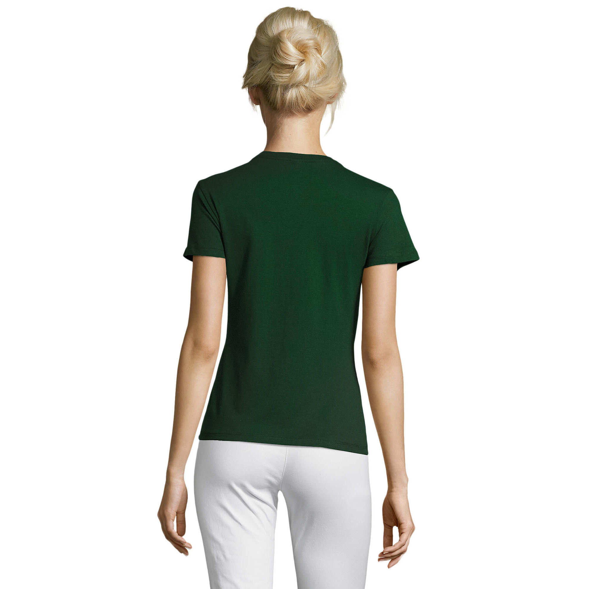 Tshirt REGENT Femme (Vert Bouteille) 2/3
