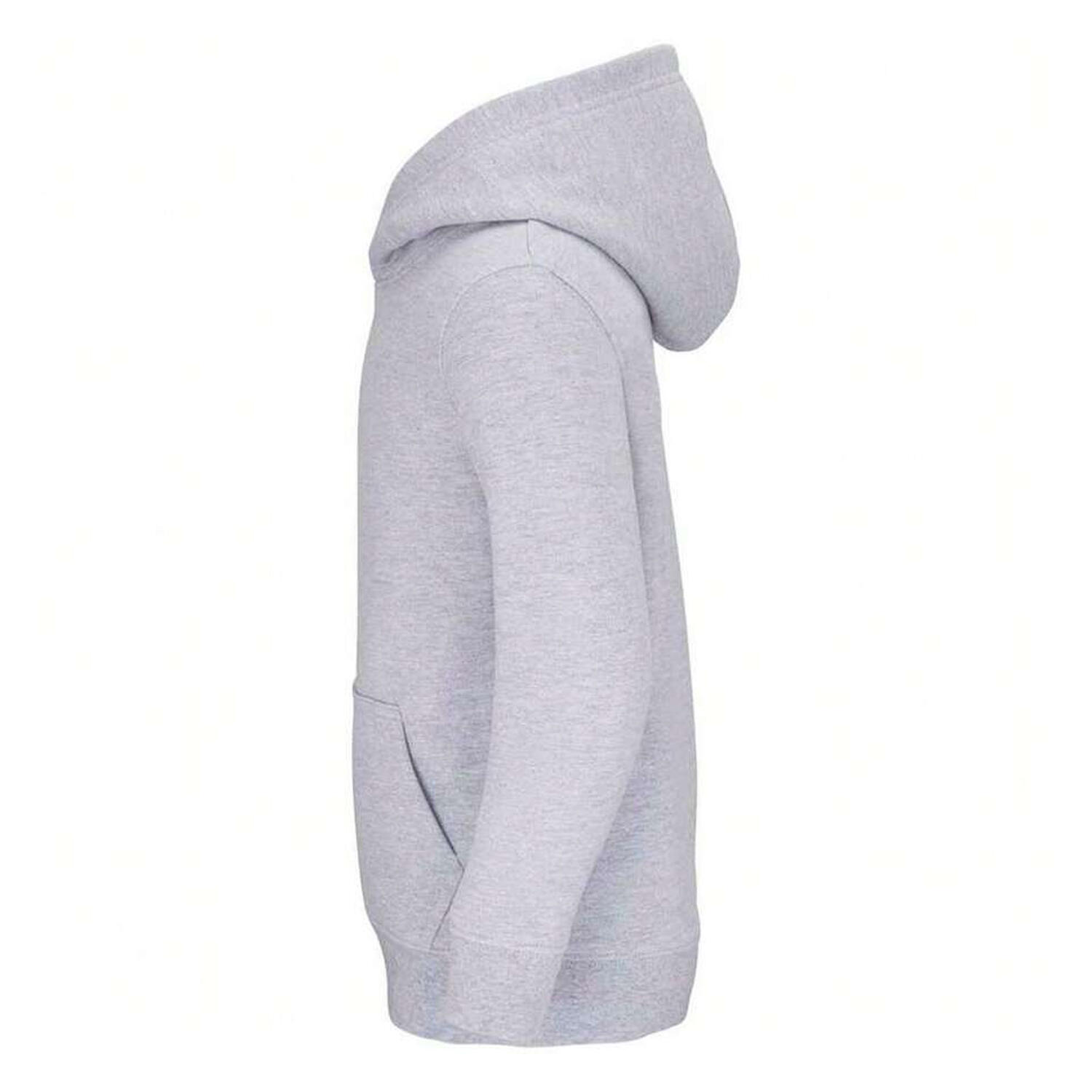 Felpa Con Cappuccio Bambini SOLS Condor Grigio Melange 3/4