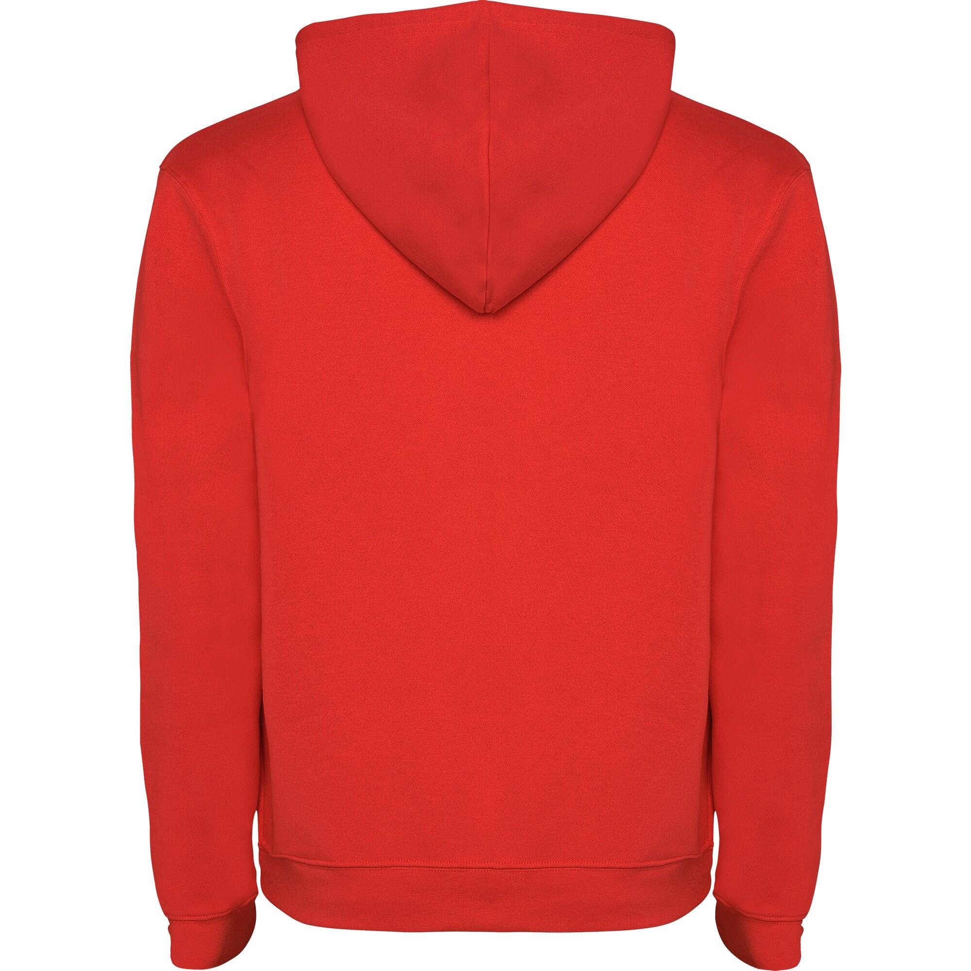 Felpa Con Cappuccio Bambini Roly Urban Rosso Nero 2/4