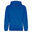 Capuz orgânico adulto Unisex Azul Real