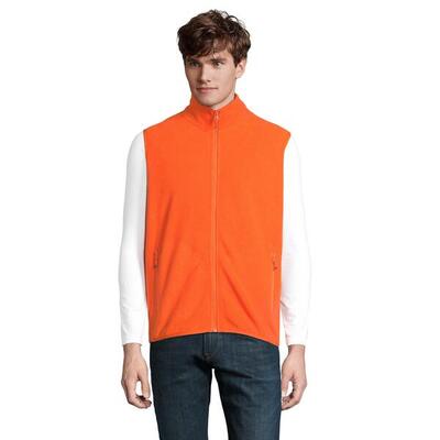 Uniseks fleece bodywarmer met rits voor volwassenen (rood)