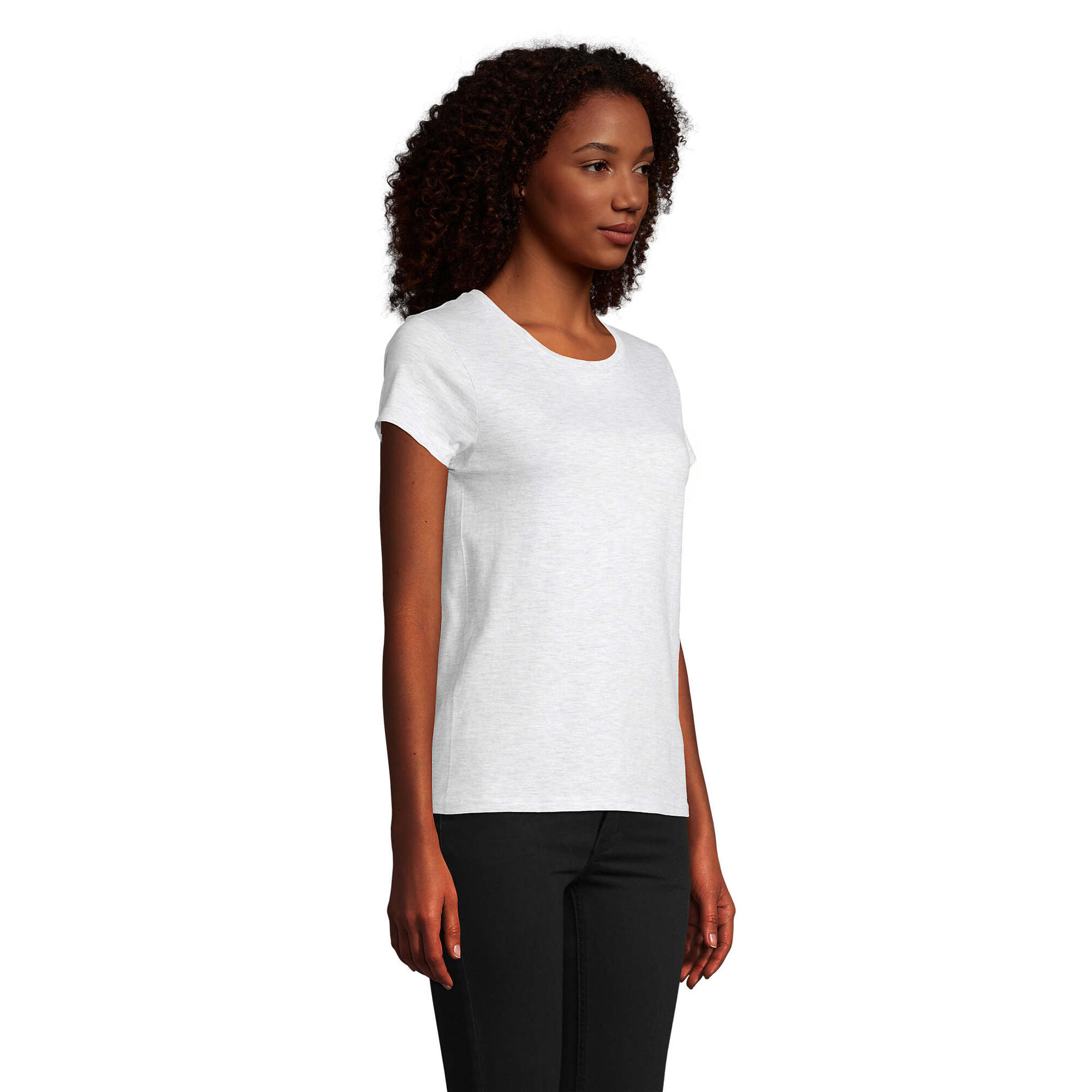 Tshirt CRUSADER Femme (Cendre) 3/4