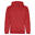 Capuz orgânico adulto Unisex Vermelho Fogo