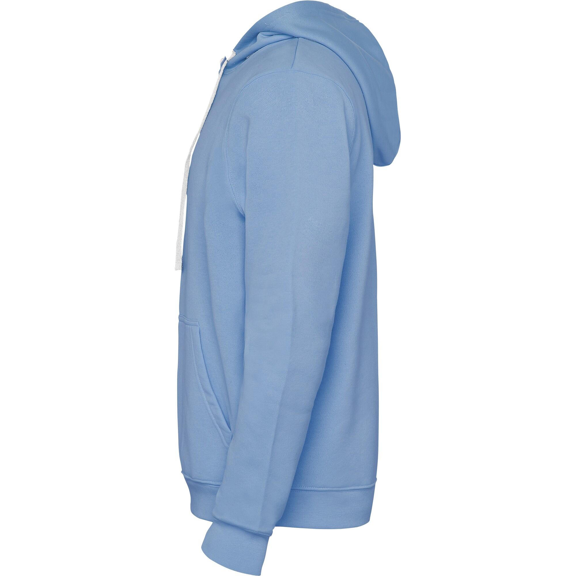 Felpa Con Cappuccio Bambini Roly Urban Azzurro Bianco 3/4