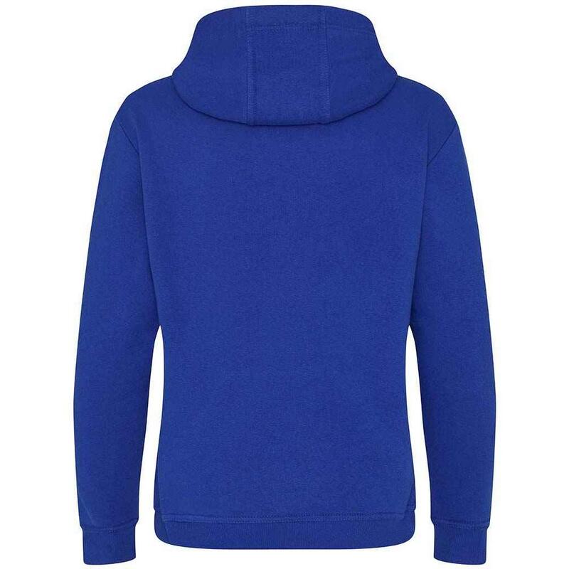 Sweat À Capuche JUST HOODS GRADUATE Homme (Bleu Roi)