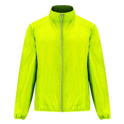 Heren glasgow packaway windjack (fluorescerend geel)