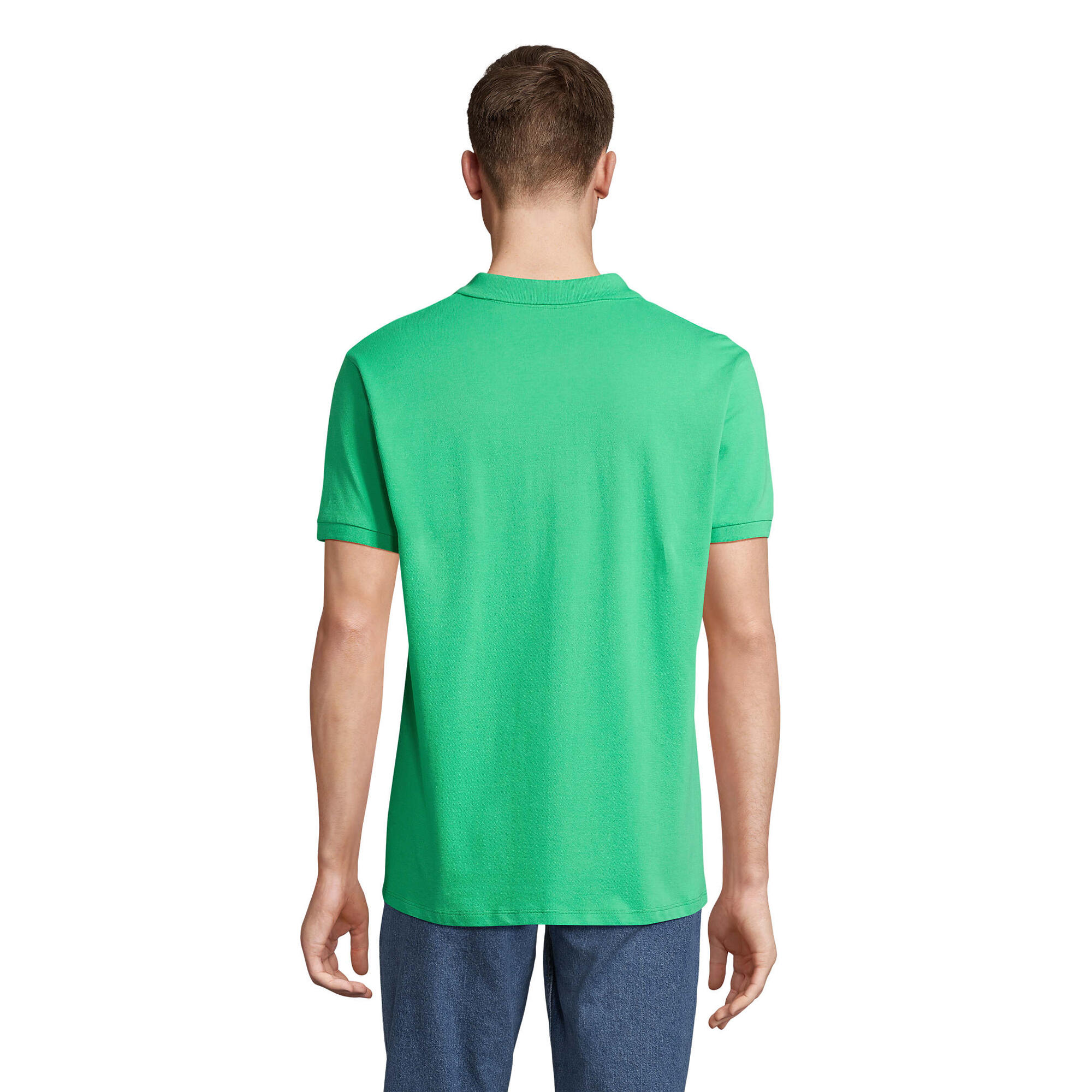 Maglietta Polo Uomo SOLS Planet Verde Primavera 2/4