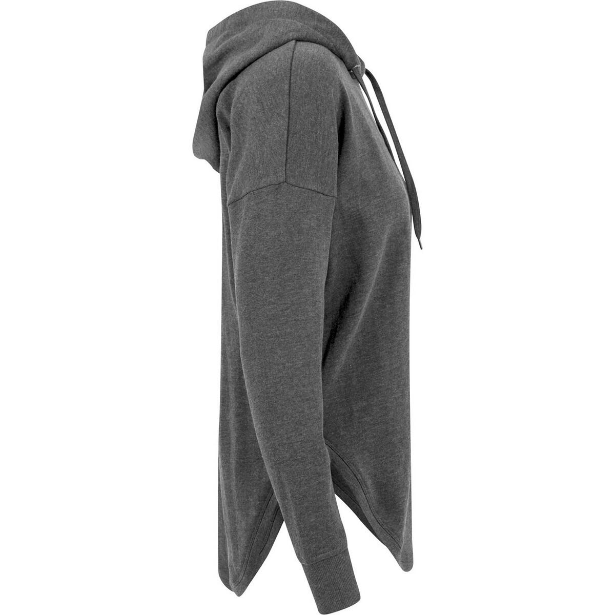 Vrouwen/dames Oversized Hoodie (Houtskool Heide) 4/4