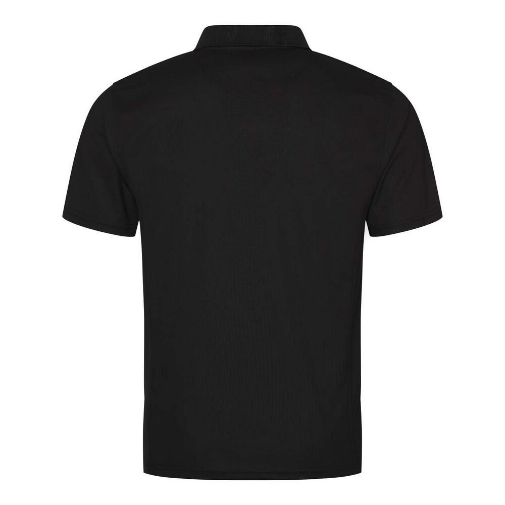 Maglietta Polo Uomo Just Cool SuperCool Performance Nero Corvino 2/2