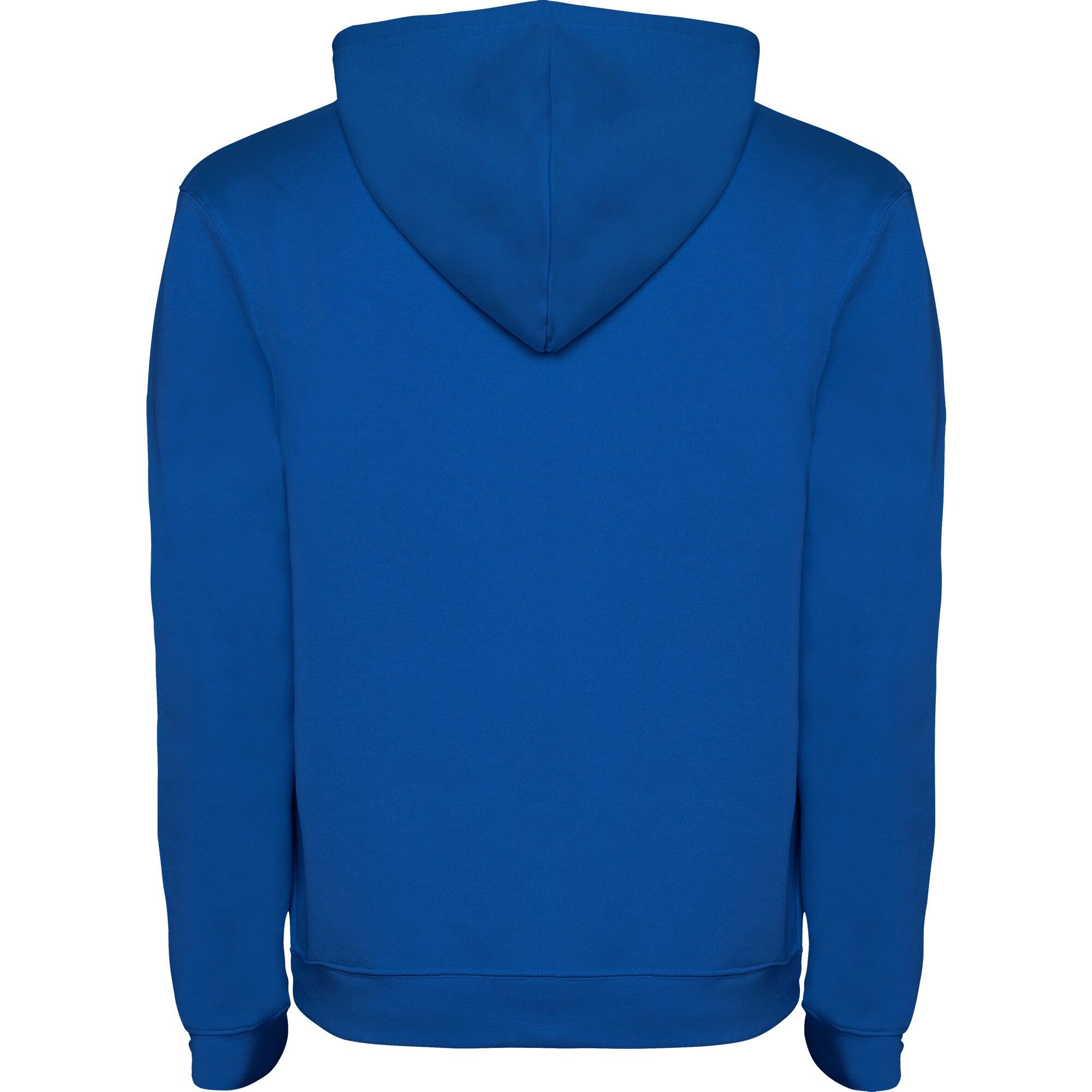 Felpa Con Cappuccio Bambini Roly Urban Blu Reale Bianco 2/4