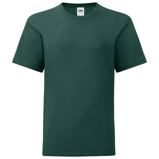 Kinderen/Kinderen Iconisch TShirt (Bosgroen)