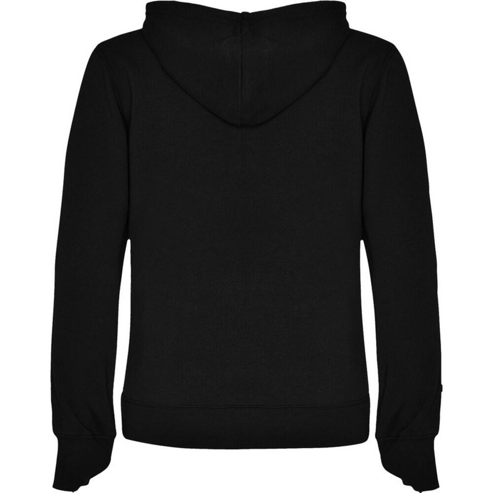 Felpa Con Cappuccio Donna Roly Urban Nero Grigio Erica 2/4