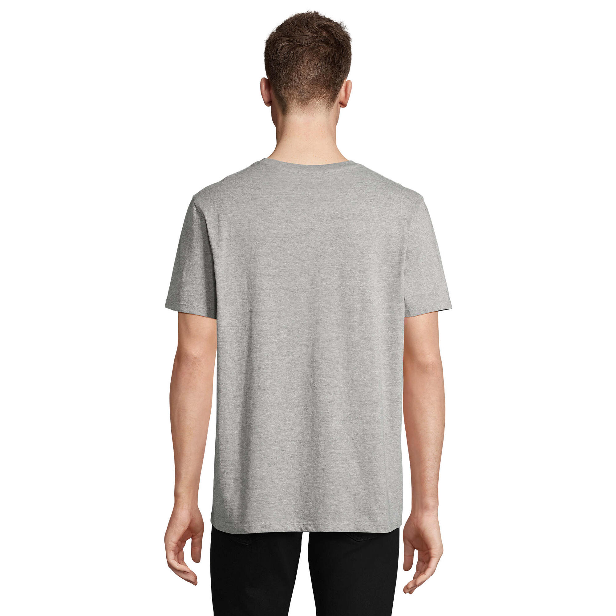 Tshirt LEGEND Adulte (Gris Chiné) 2/4
