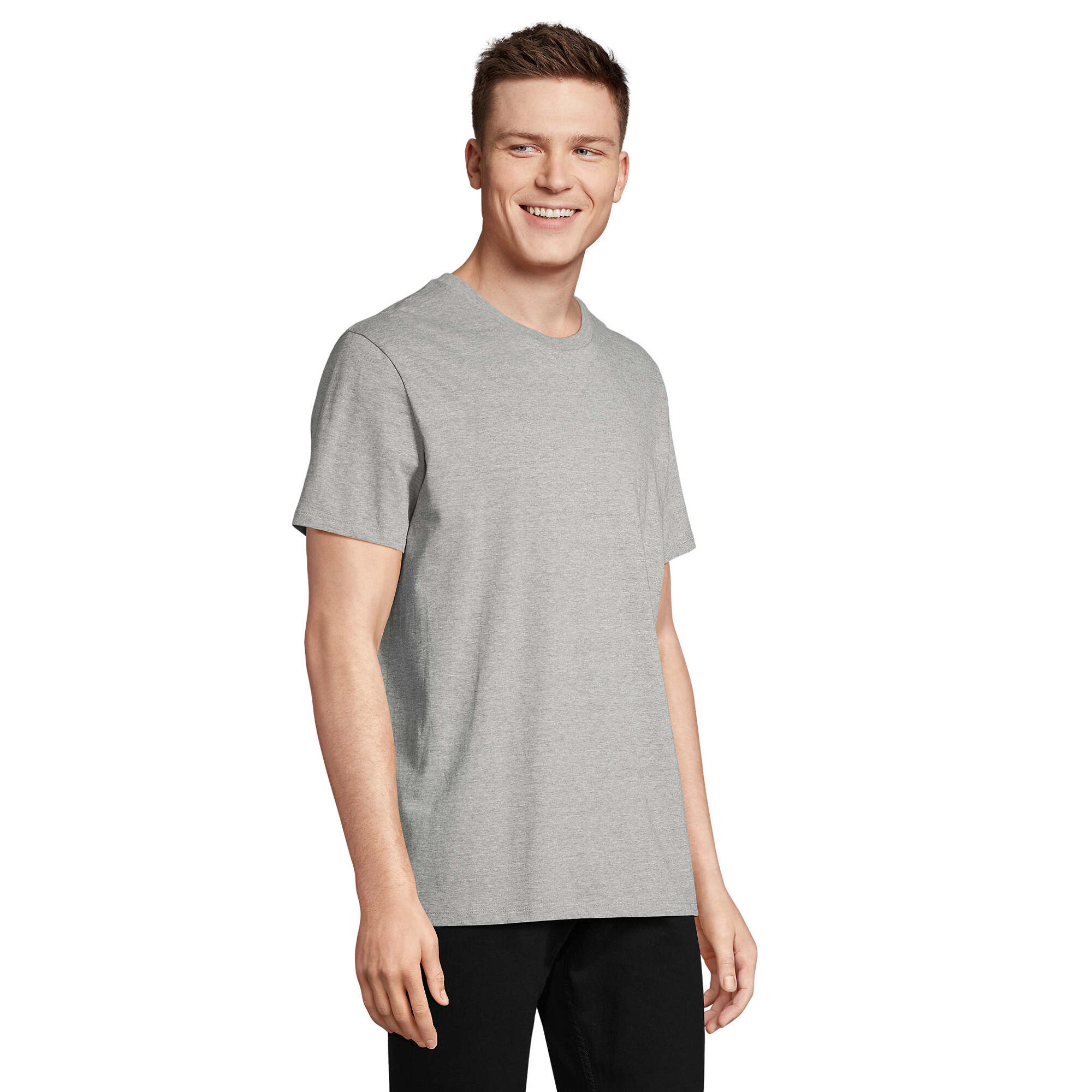 Tshirt LEGEND Adulte (Gris Chiné) 3/4