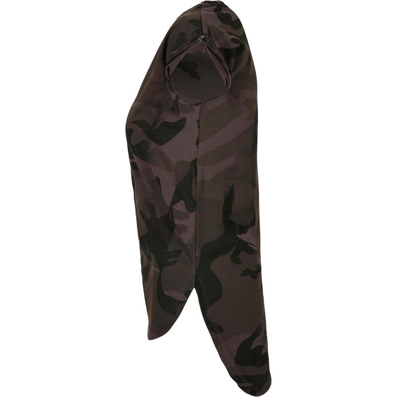 Camiseta Camuflaje para Mujer Camuflaje Oscuro