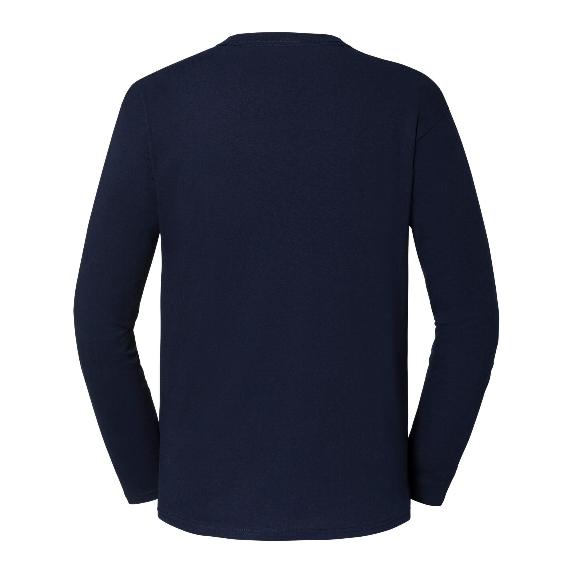Camiseta Iconic 195 Lisos de Manga Larga para Adultos Unisex Marino Intenso 2/3
