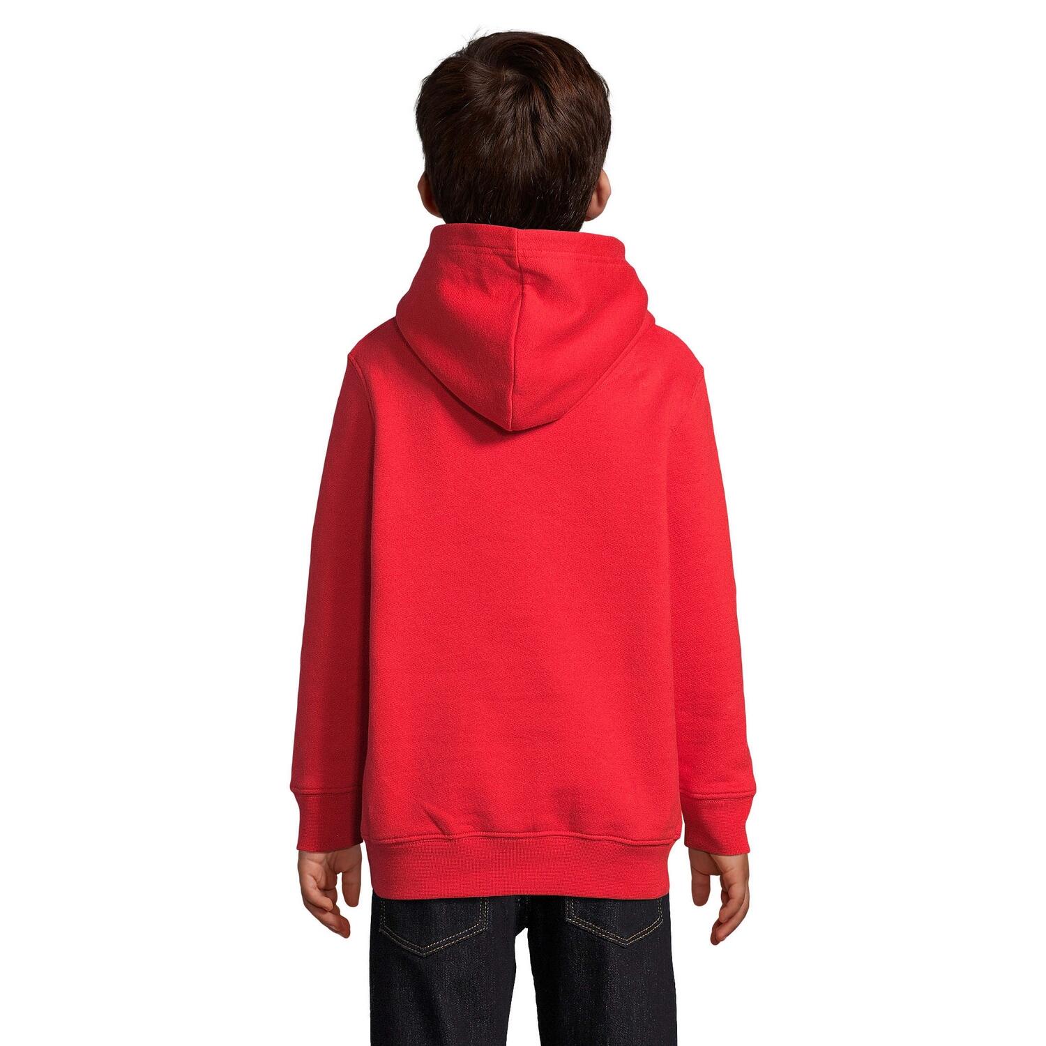 Casaco com capuz Condor para criança/adolescente (Vermelho Brilhante) 2/3