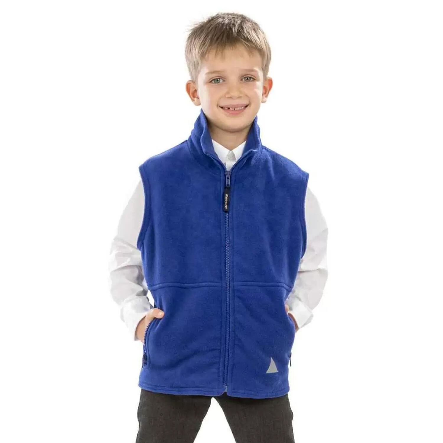Veste Sans Manches Enfant (Bleu Roi) 2/3