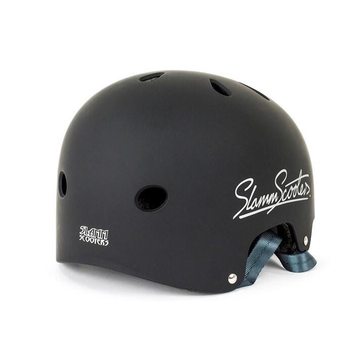 Slamm Logo Casco Monopattino - XXS/XS - Nero 6/7