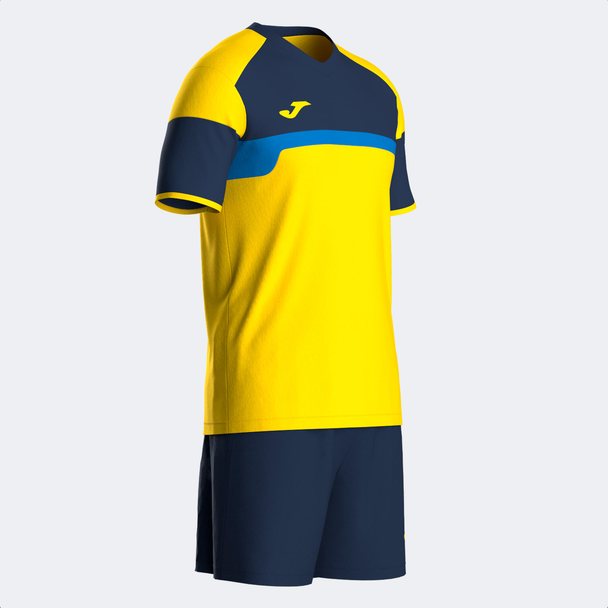 Joma Danubio III Sportset Geel/Blauw - Ademend & Duurzaam 2/5
