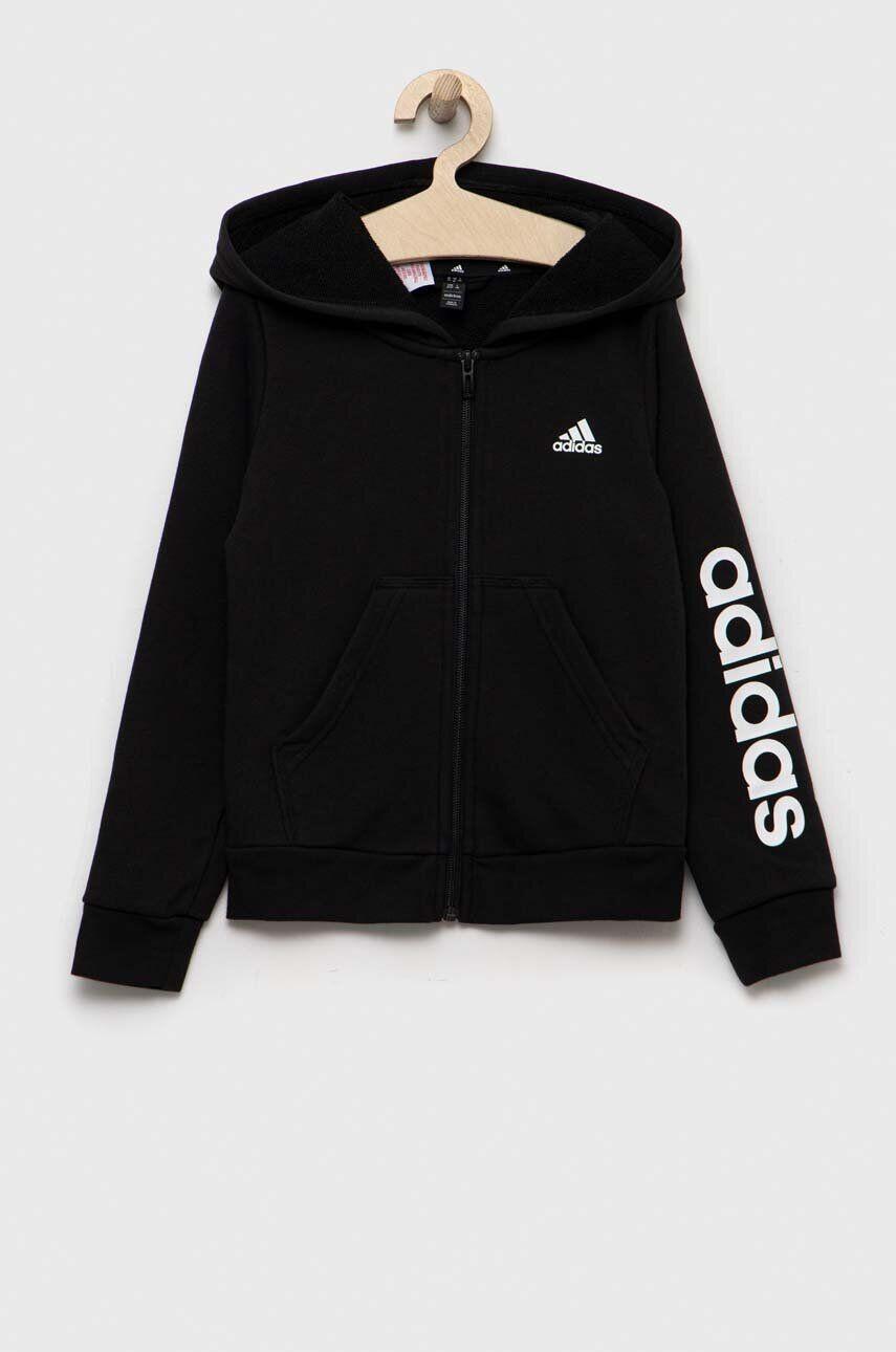 ADIDAS Felpa Adidas con Cappuccio Essentials Linear Logo Full-Zip da Bambini