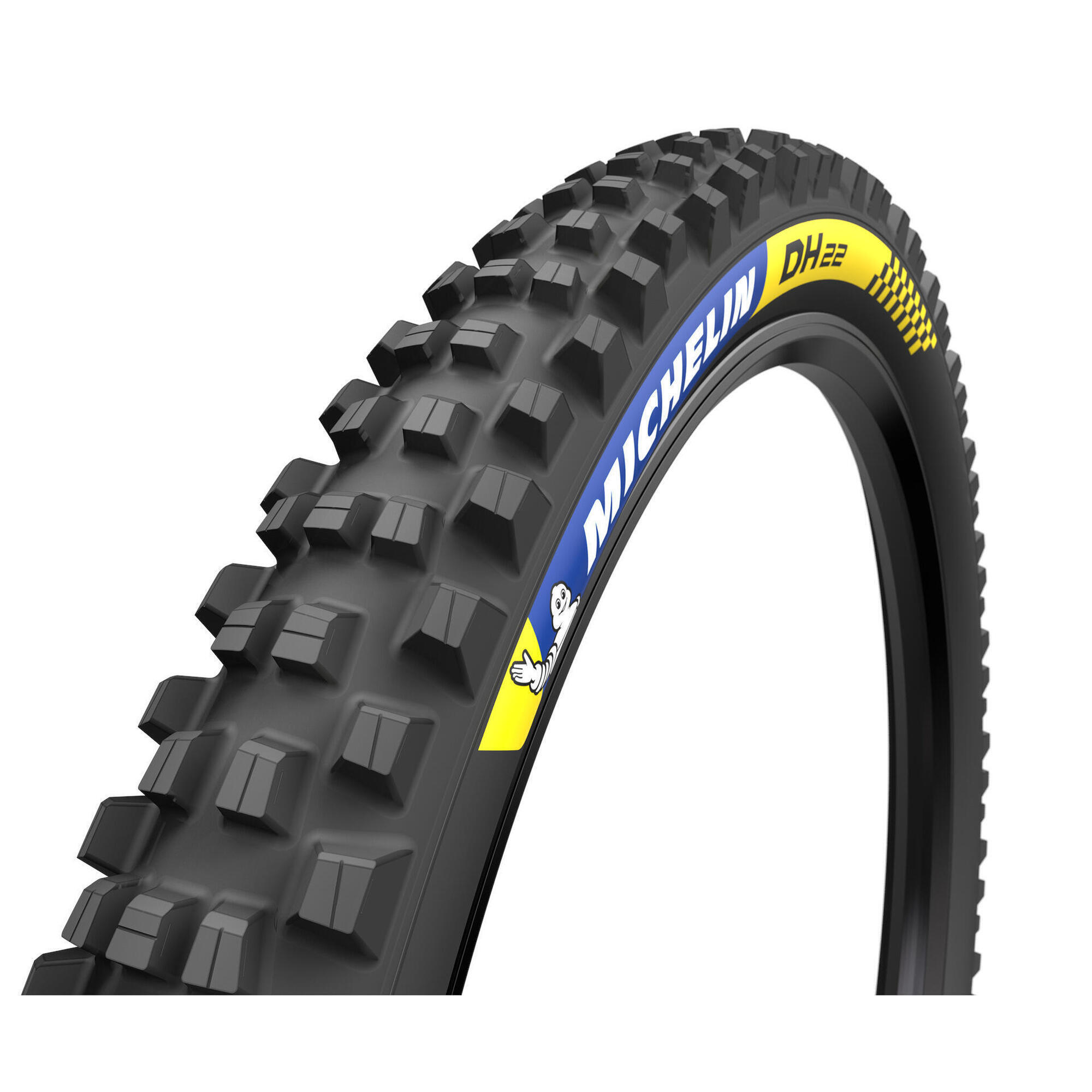 Michelin - Pneu Vélo Vtt Dh 22 29x2.40 » 61-622 - Pneu - Jaune|noir - Decathlon