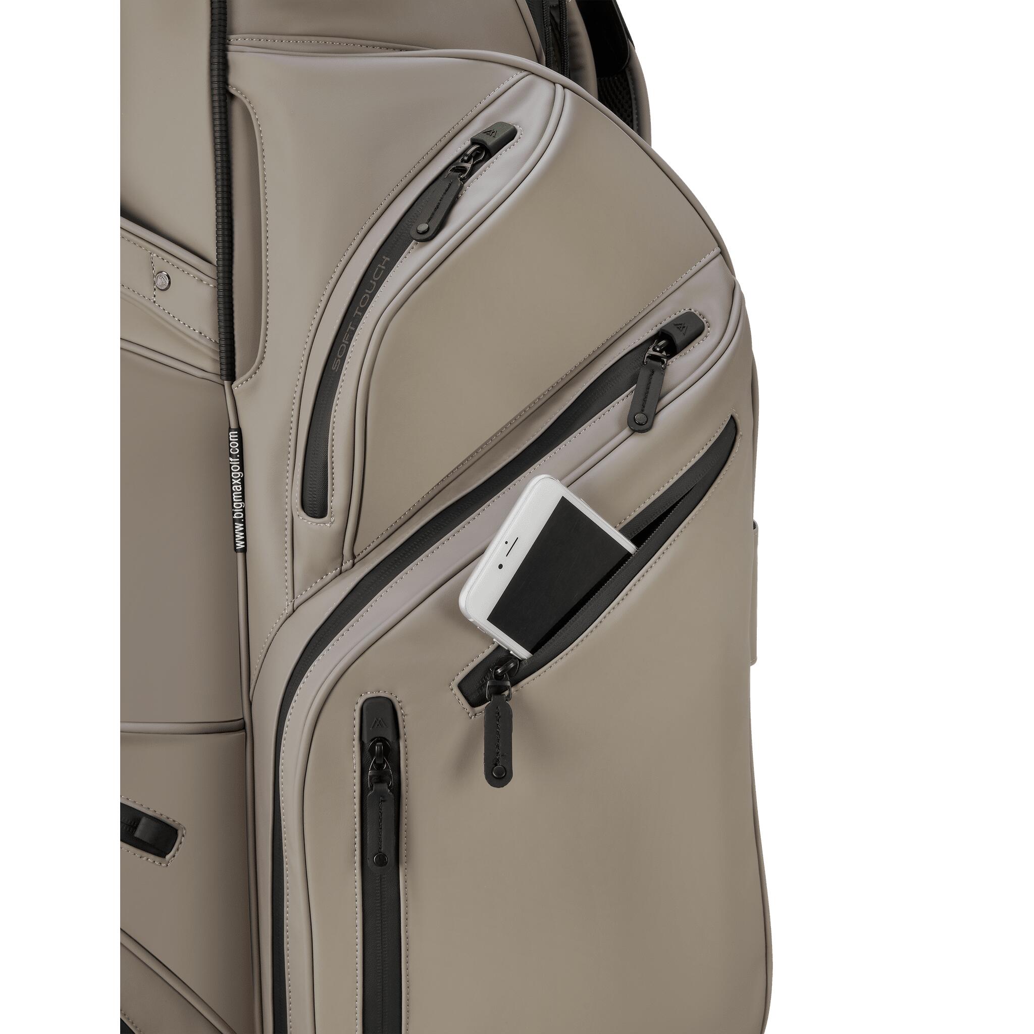 Dri Lite Silencio Prime – Wasserdichte Golftasche – Cartbag – Taupe 7/7