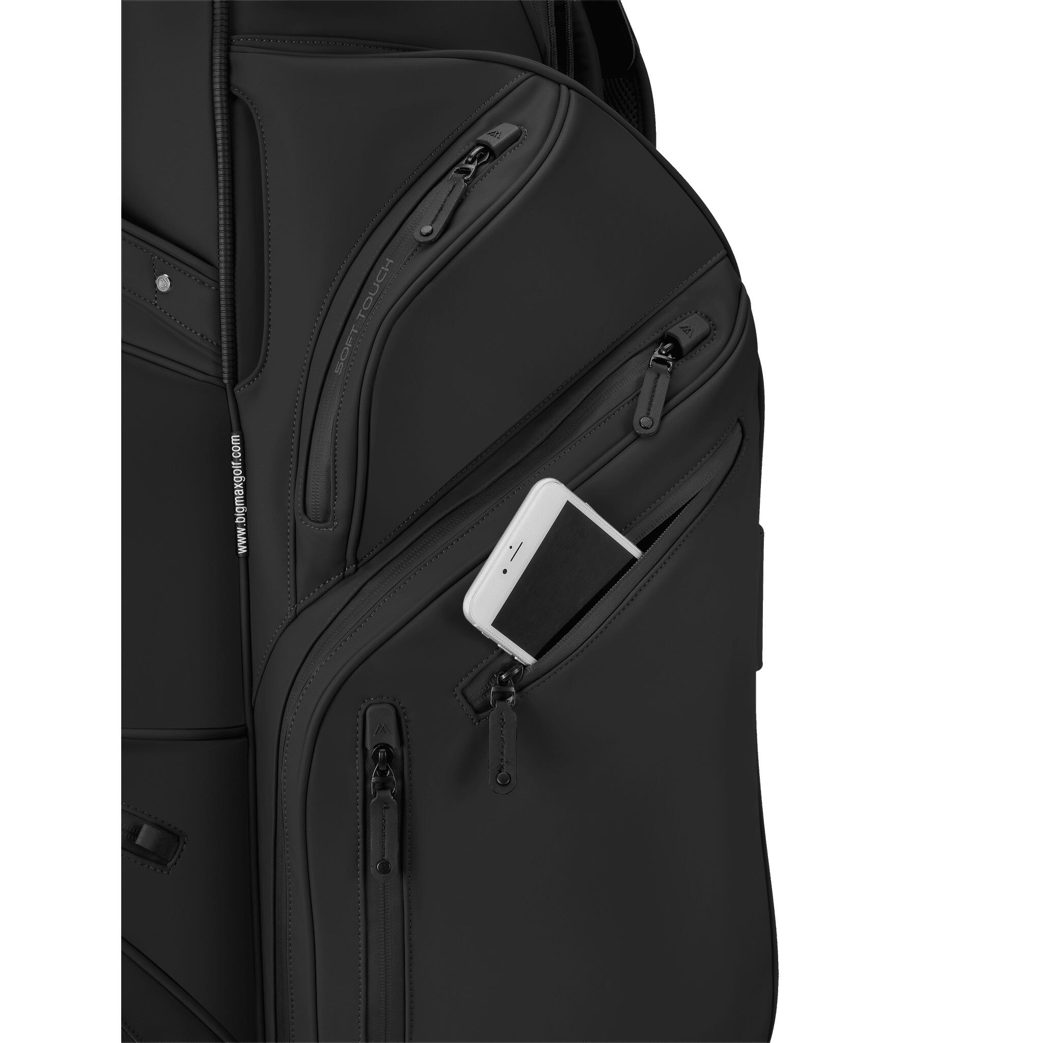 Dri Lite Silencio Prime – Wasserdichte Golftasche – Cartbag – Schwarz 6/7
