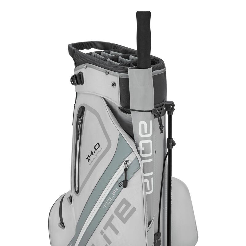 Dri Lite Hybrid Tour 2 - Sac de golf résistant à l'eau - Sac trépied - Argent