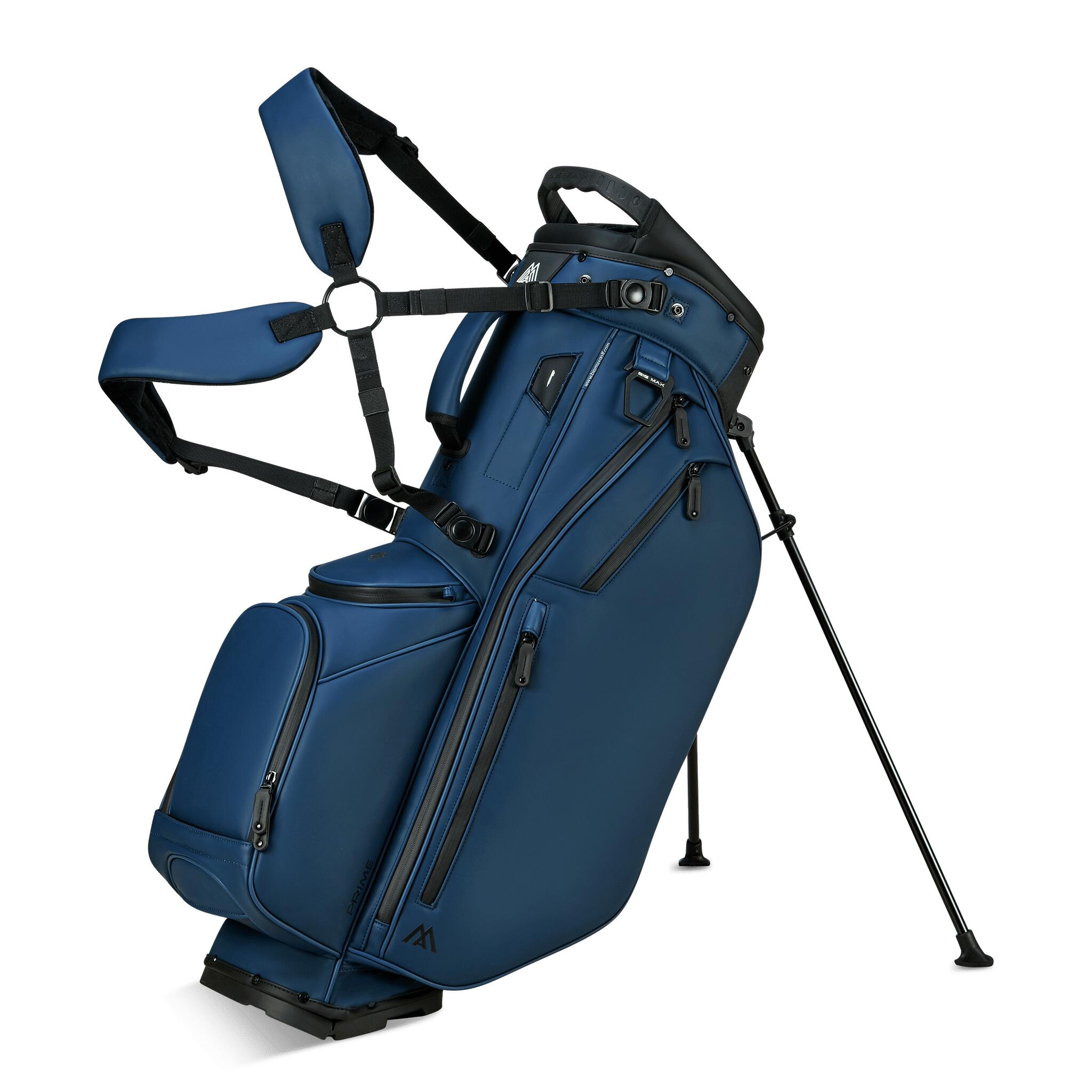 BIG MAX Dri Lite Hybrid Prime - Saco de golfe resistente à água - Azul marinho