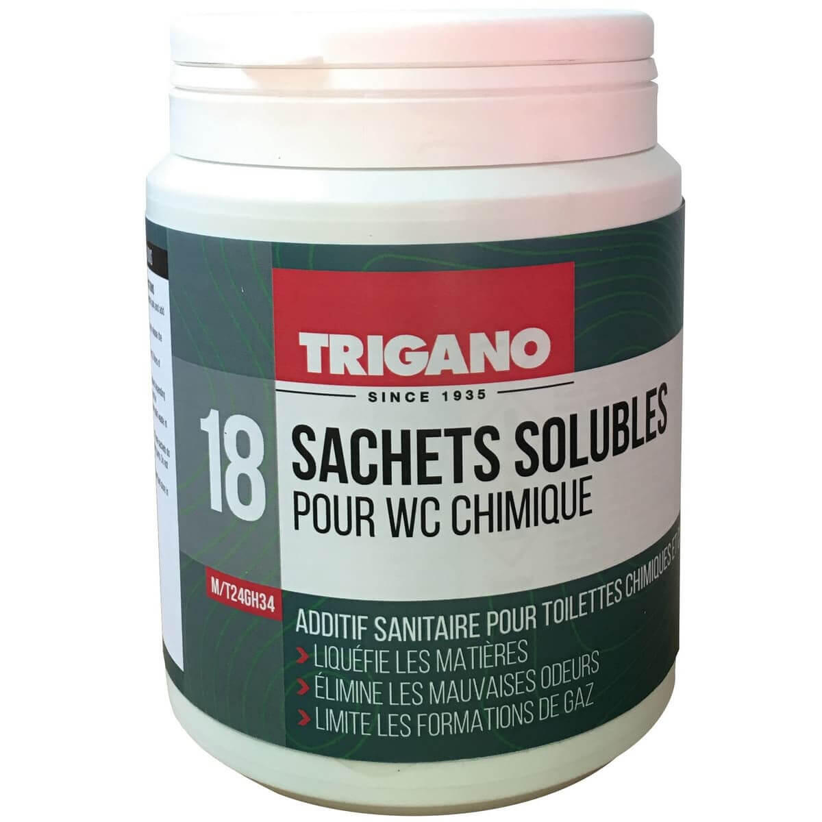 Sachets solubles WC chimique 1/1
