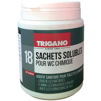 Sachets solubles WC chimique