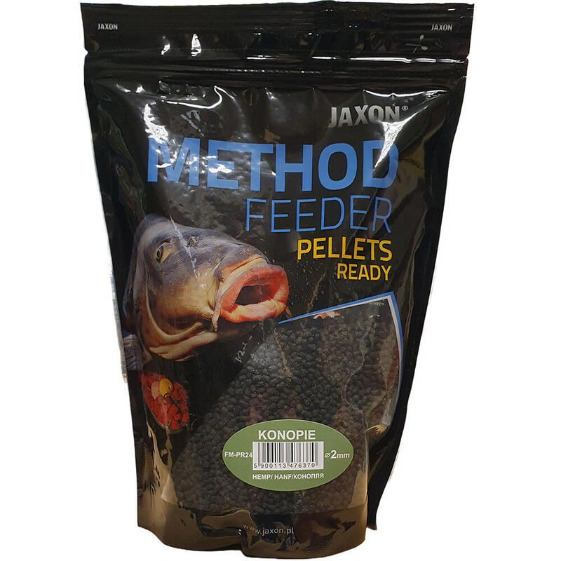 Pellet Jaxon Method Feeder Ready Konopie 2mm 500g