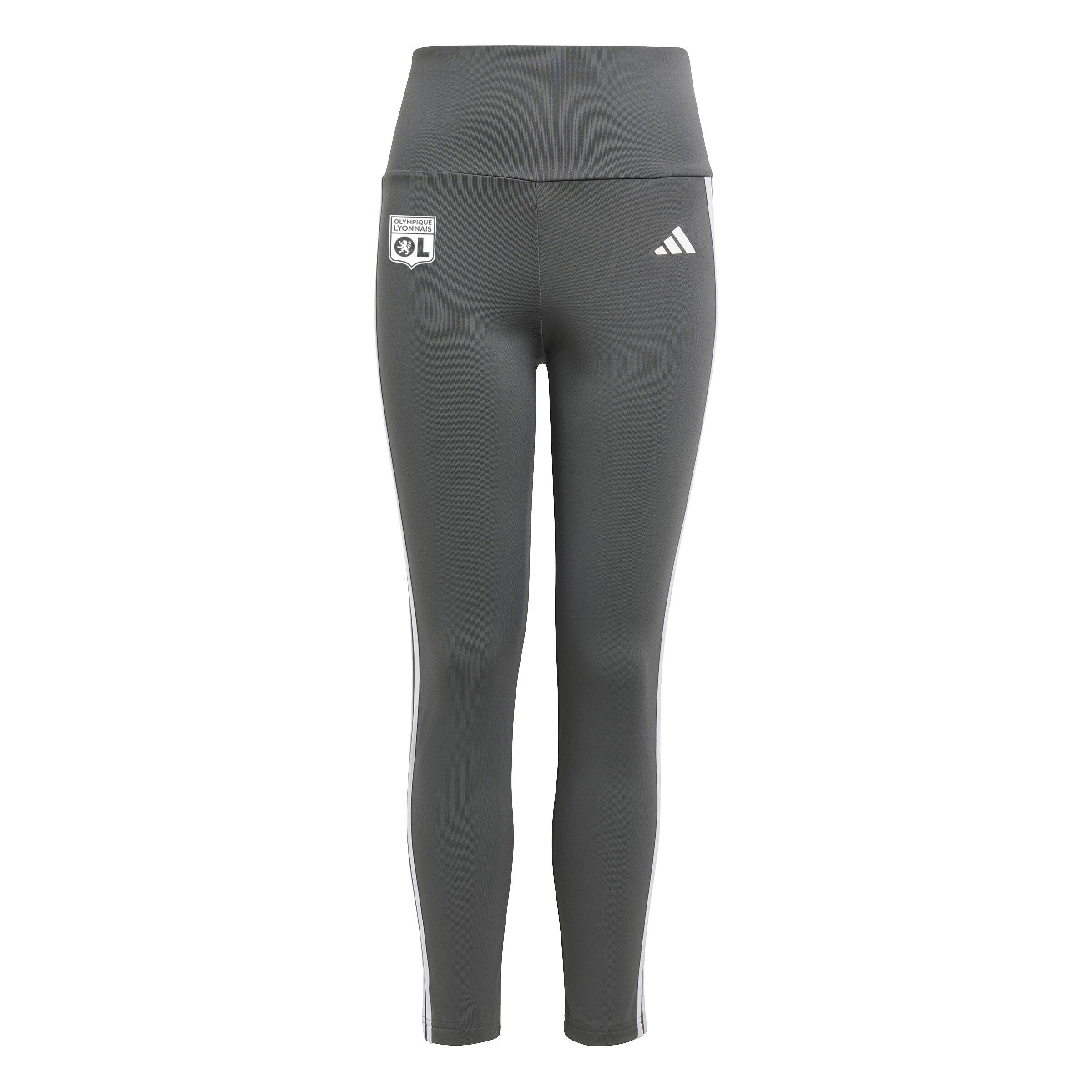 Adidas - Legging 3s Gris Fille - Pantalons - Gris - 10 À 12 Ans - Decathlon