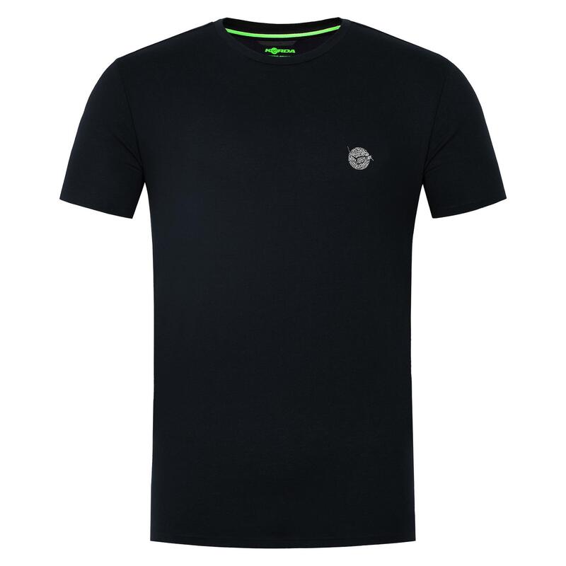 Koszulka Wędkarska T-Shirt Czarna Korda Birdsnest Tee Black
