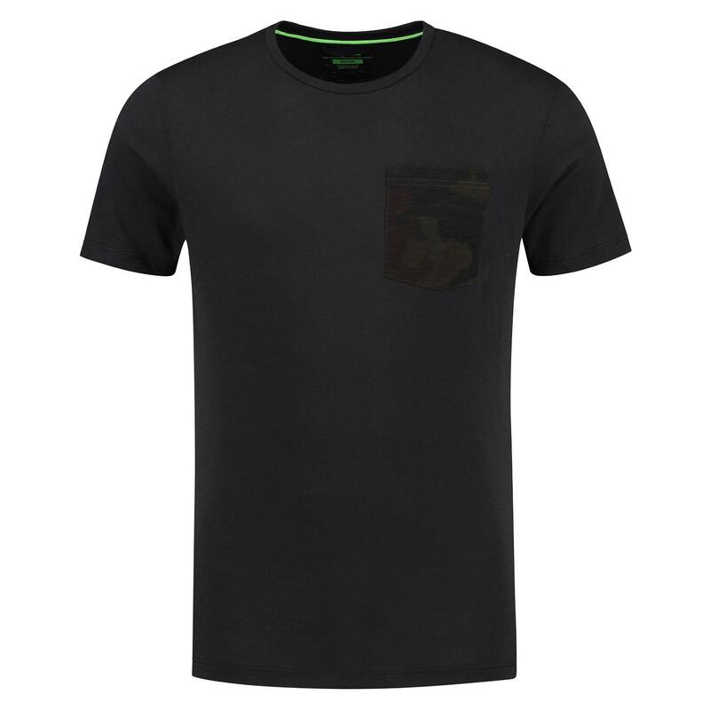 Koszulka Wędkarska T-Shirt Czarna Korda Le Kamo Pocket Tee Black