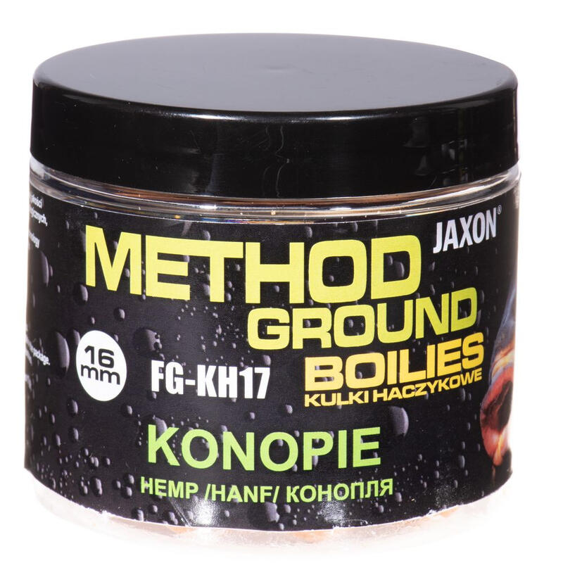 Kulki Jaxon Method Ground Konopie 16mm 100g