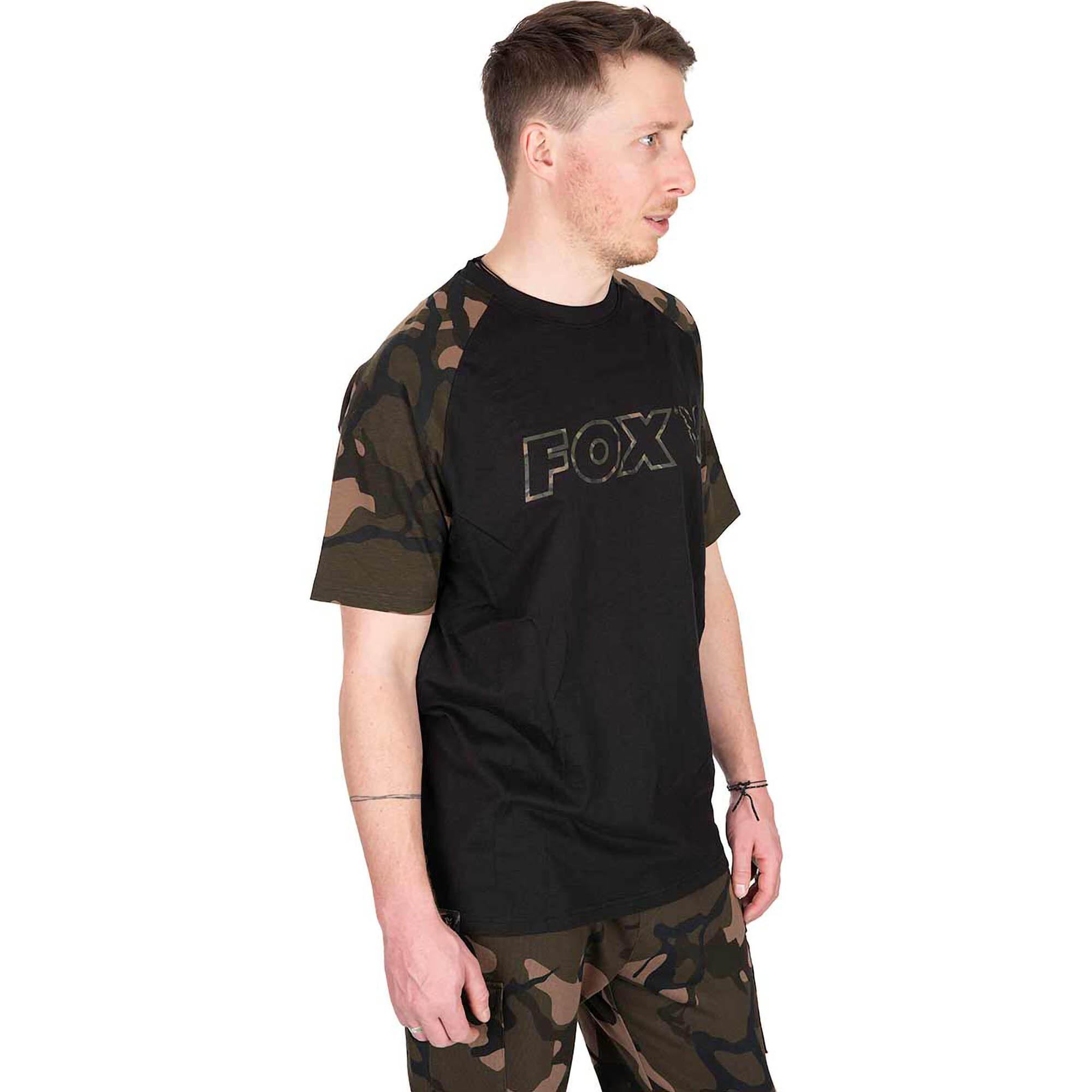 Fox Black / Camo Outline T-Shirt Gr.XL 2/7