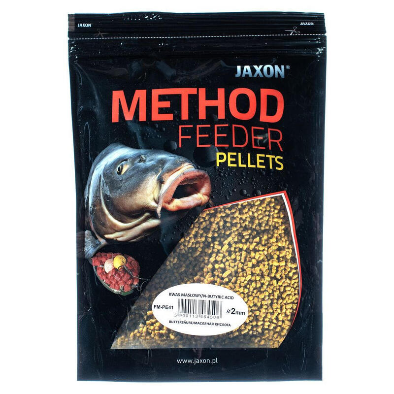 Pellet Jaxon Method Feeder Kwas Masłowy 2mm 500g