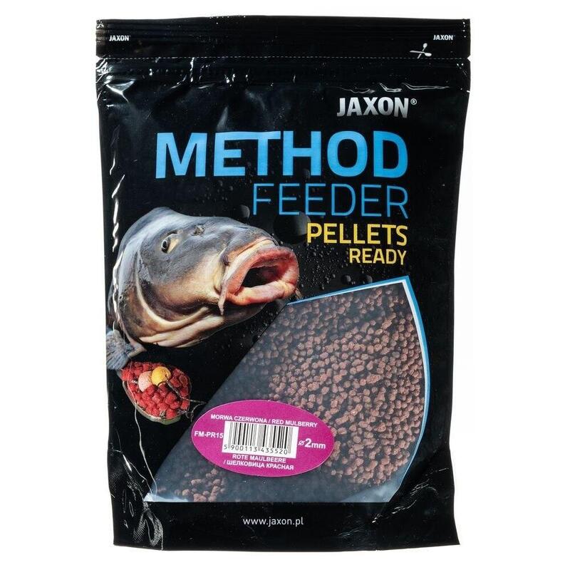 Pellet Jaxon Method Feeder Ready Morwa Czerwona 2mm 500g