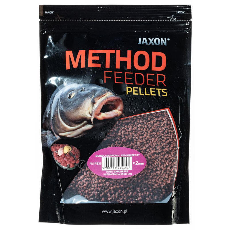 Pellet Jaxon Method Feeder Morwa Czerwona 2mm 500g