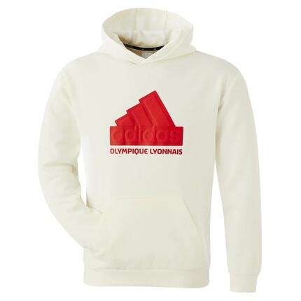 Sweat à capuche FI BOS Blanc Cassé Homme