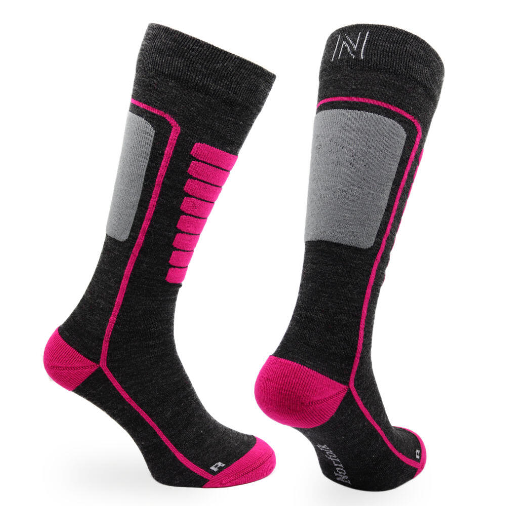 Chaussette De Ski,Chaussettes Unisexes En Laine Mérinos Pour Homme Et