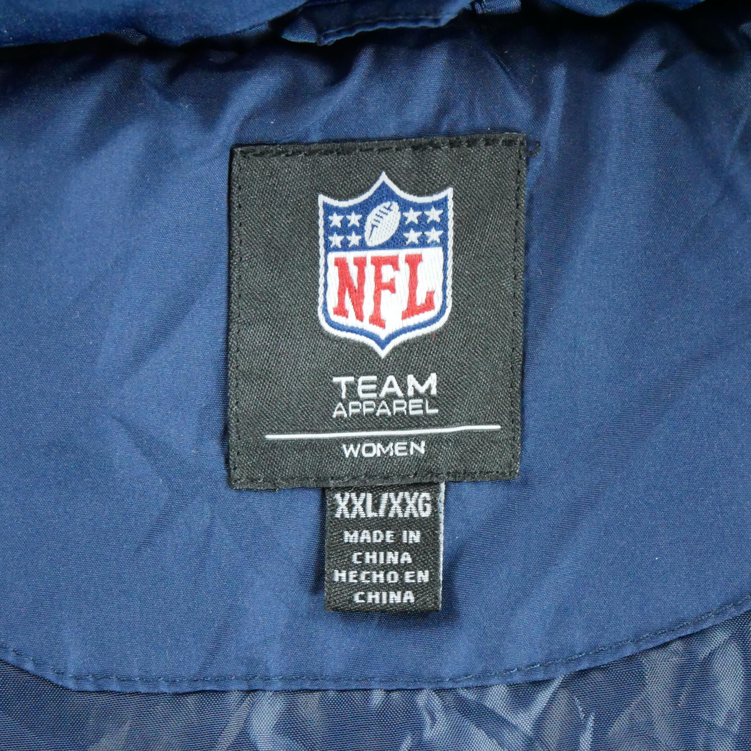 Chaqueta acolchada de los New England Patriots de la NFL 7/7