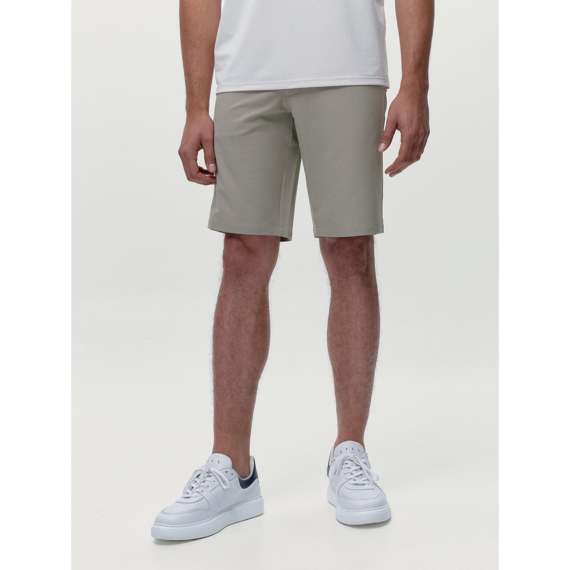 Born Living Yoga - Short De Sport Homme Ganges Born Living Yoga - Short - Gris|vert - 40 M - Decathlon
