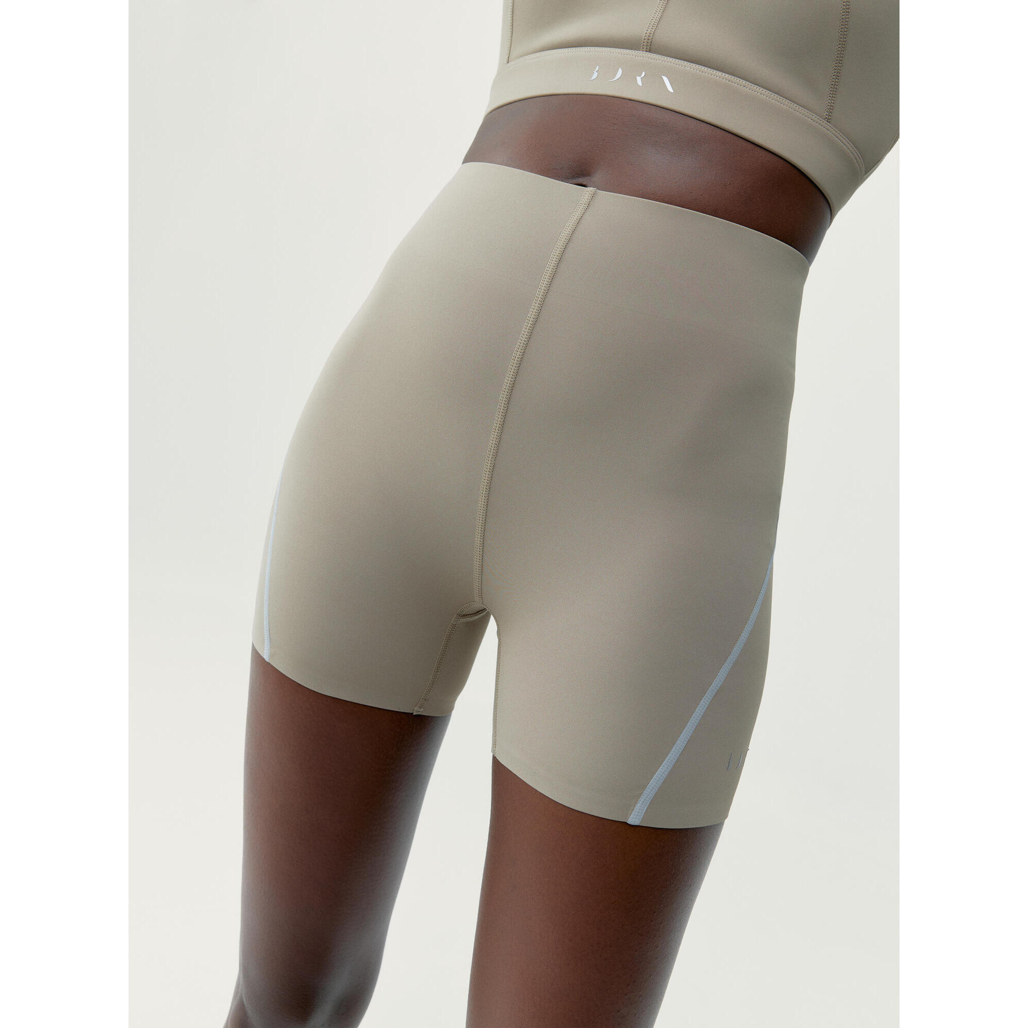 Born Living Yoga - Short De Sport Femme Luna Born Living Yoga - Short - Gris|vert - 36 Xs - Decathlon