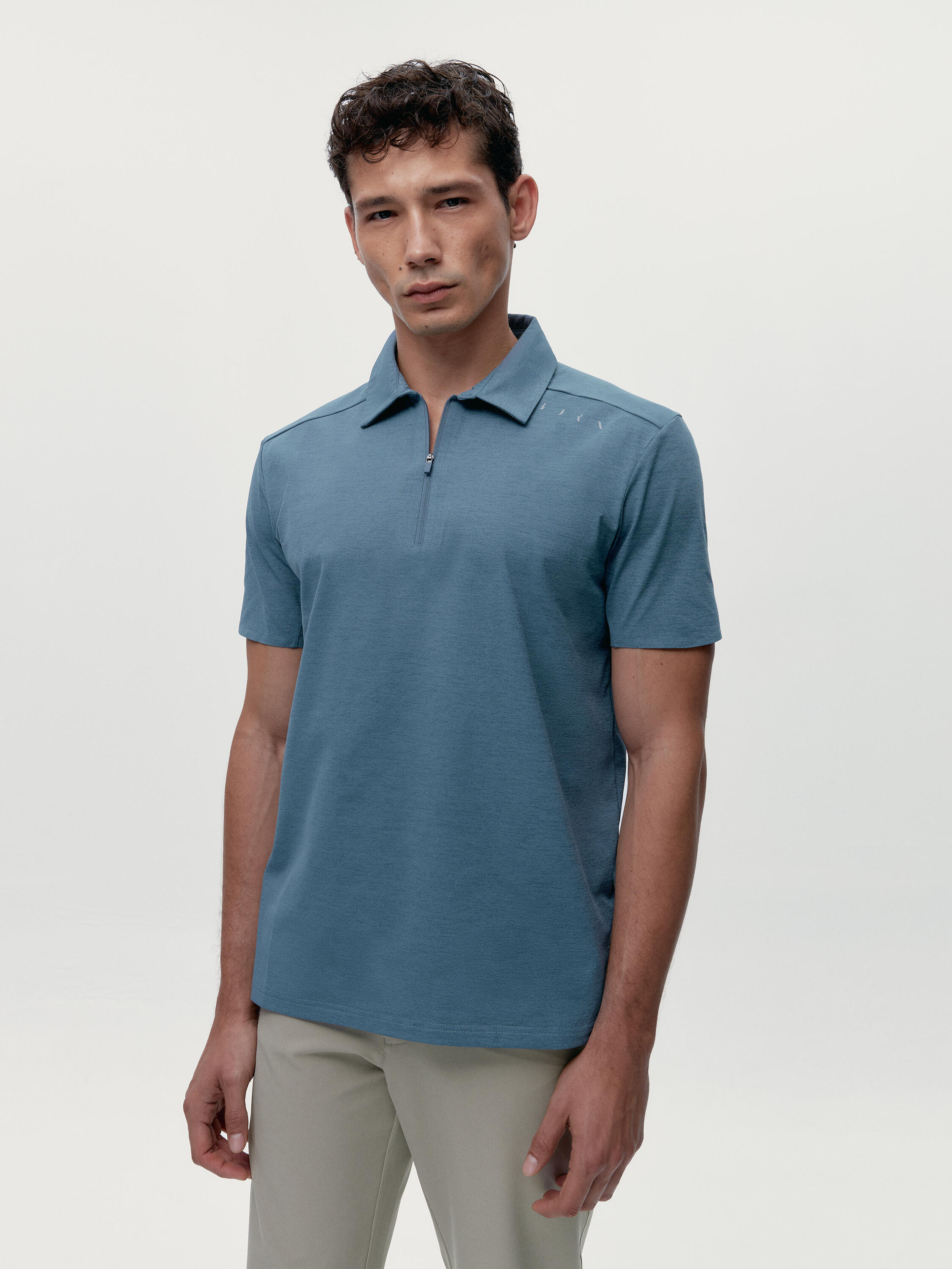 grigio cenere / blu tempesta