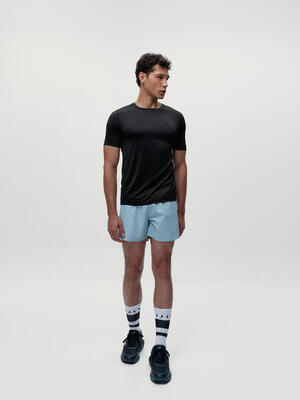 Tadjura Born Living Yoga Herren-Sport-T-Shirt